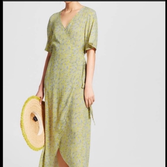 Who What Wear Wrap Floral Maxi Dress - Picture 14 of 14